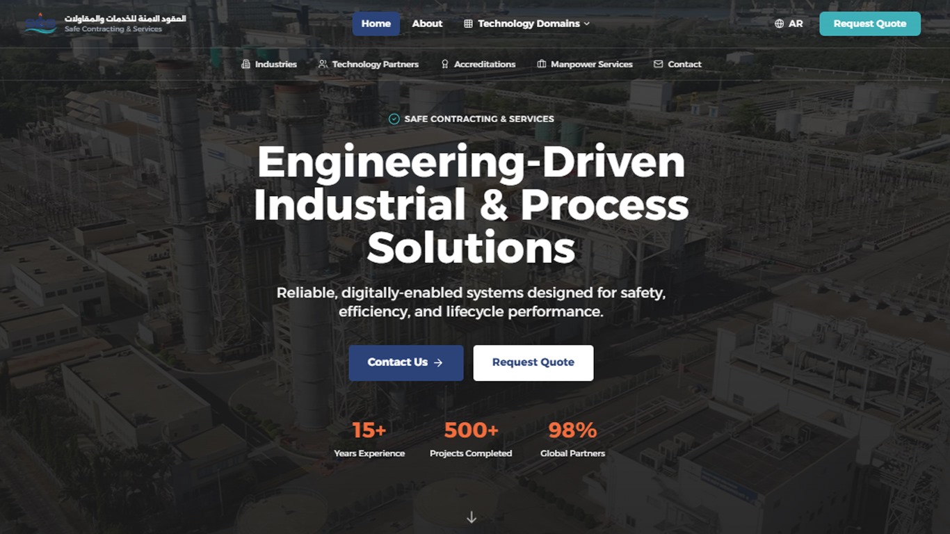 شركة الحلول الآمنة لتوريد المواد الصناعية وحلول المياه